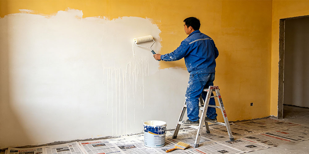 油性涂料场景图